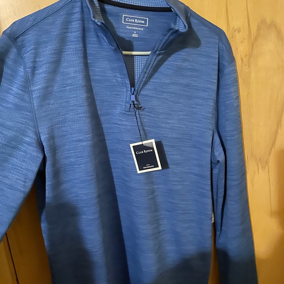 Club Room Men's Quarter-Zip Tech Sweatshirt - Picture 2 of 2